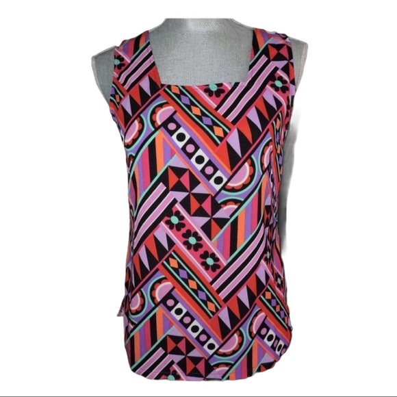 Bob Mackie Twinset Jacket & Tank Top Shirt XXS - Picture 1 of 10